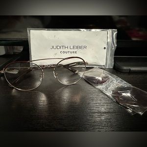 Judith Leiber Couture Crystal Rhinestone Adore Sunglasses
